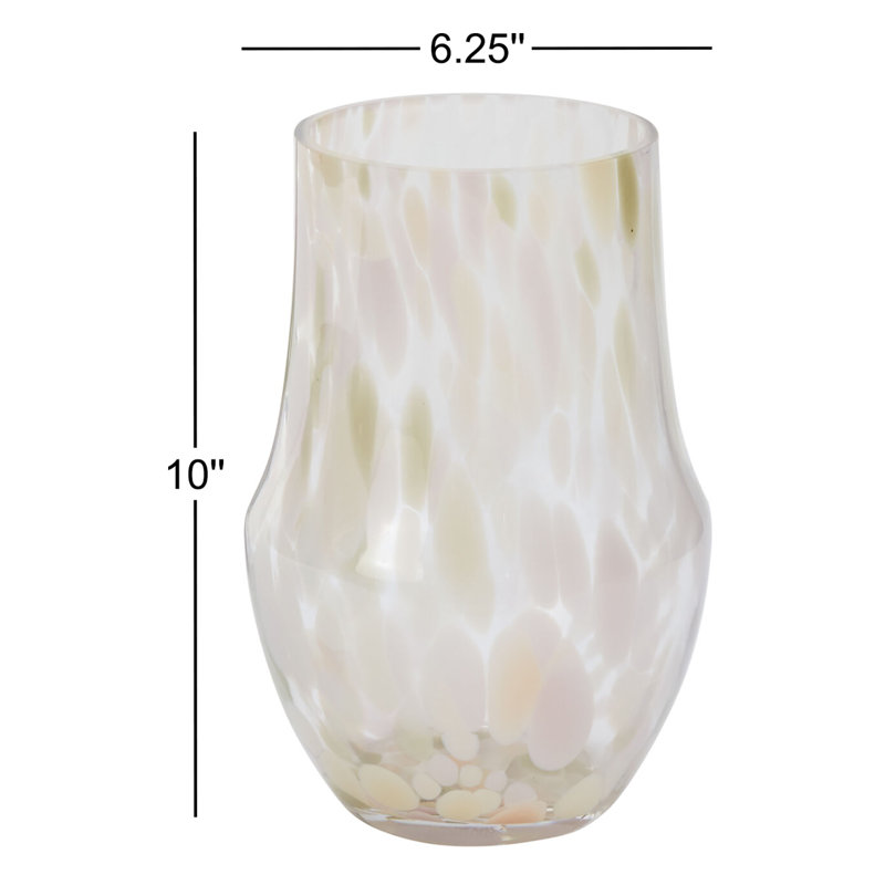 Adrian Brushstrokes Vase 6.25"x 10"