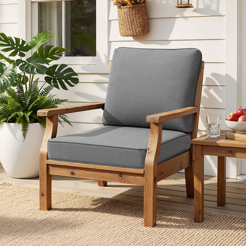 Outdoor Deep Seating Cushion Set, 1, Gray