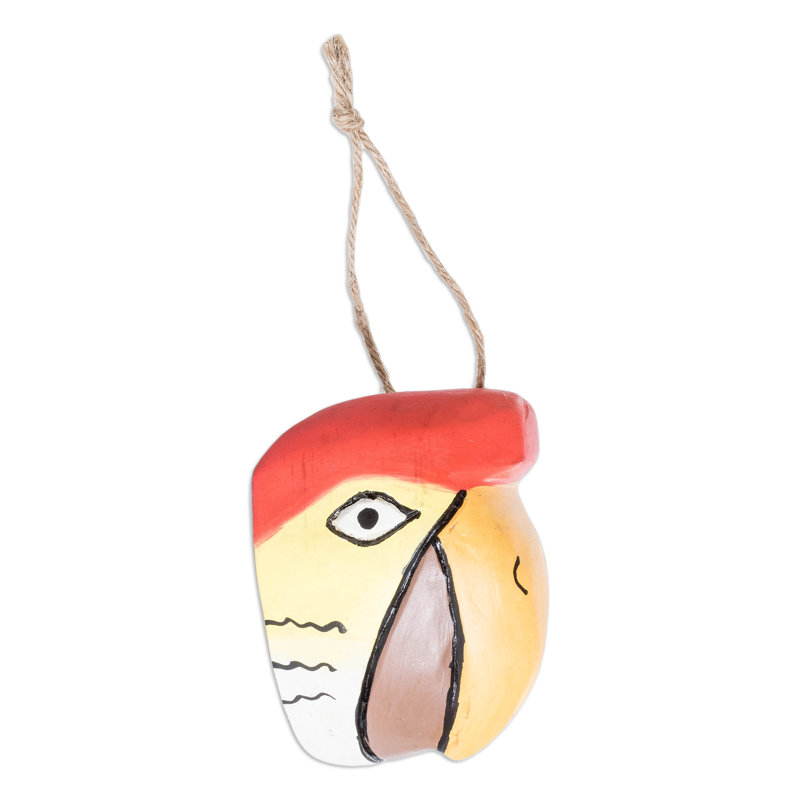  Handmade Beautiful Bird-Of-Paradise Wood Mask