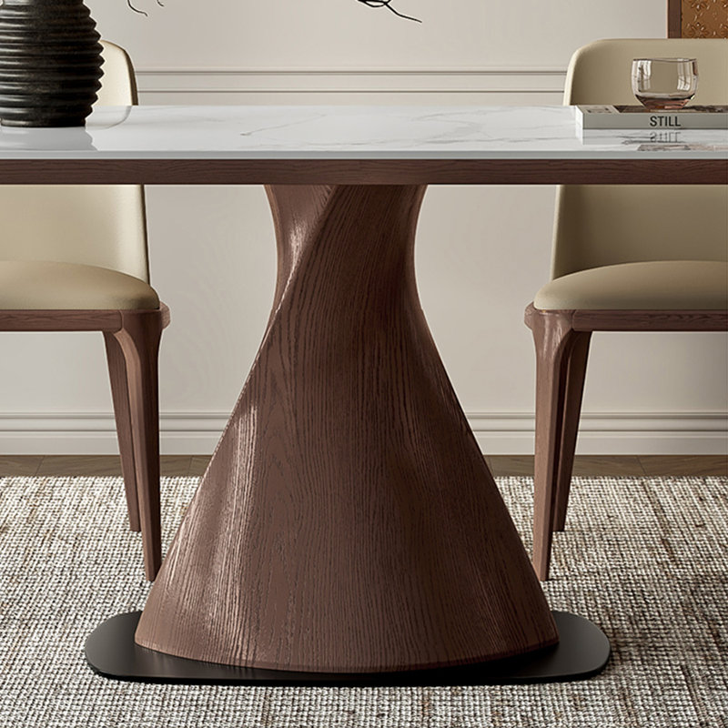 Table en bois massif Minimalist, H 29,52 po x L 78,74 po x l 39,37 po