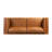 Argan 93'' Full-Grain Genuine Italian Leather Sofa