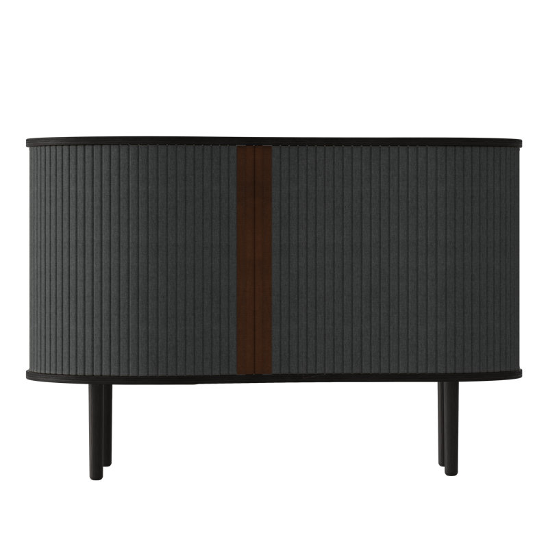 Armoire d'appoint Hollar, Ombre / chêne noir