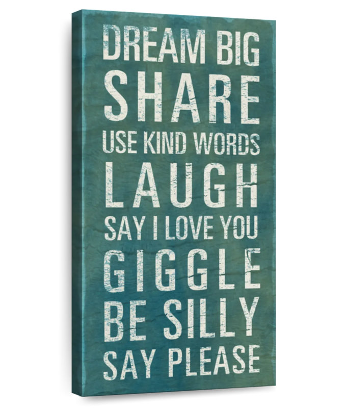 Be Kind Dream Big IV