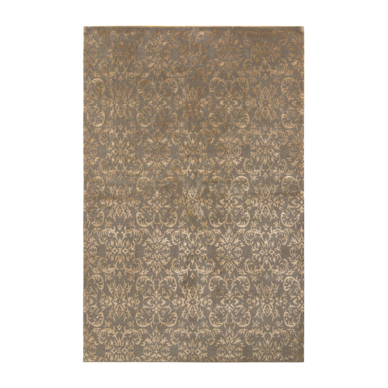 One-of-a-Kind 6' X 9' Hand Knotted Area Rug