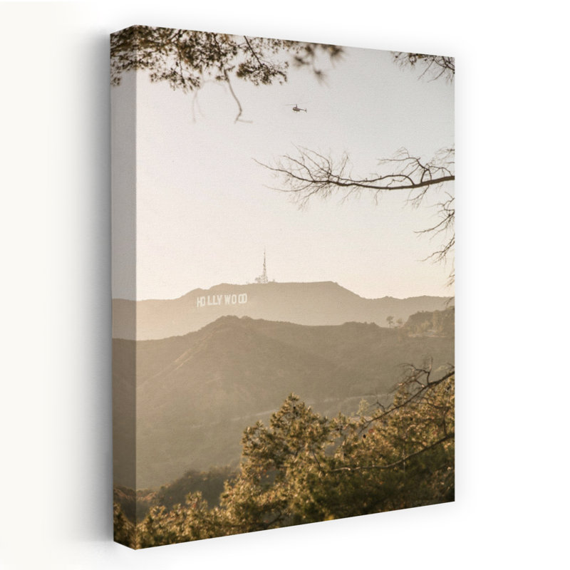 Art contemporain, paysage de montagne paisible et serein tranquille, H 36 po x l 24 po