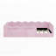Lit simple tapissier sur pied-133411380