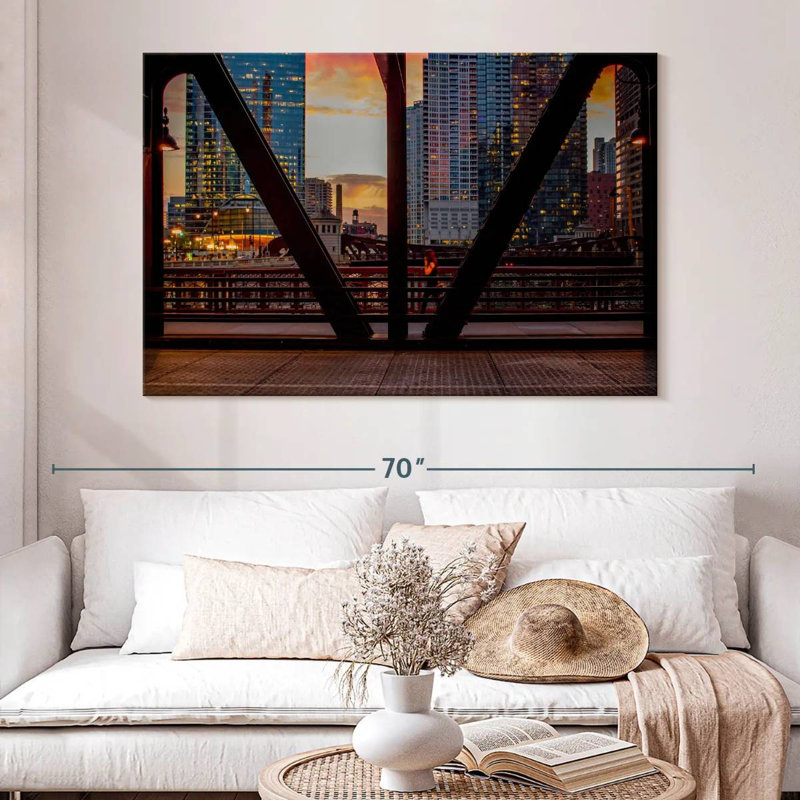 Pont de nuit Sirci Chicago, H 34 po x l 51 po