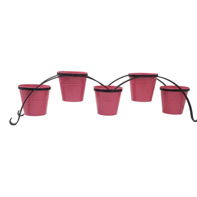 Brock Metal Pot Planter