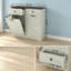 Armoire de tri de lessive, poubelle basculante-129684401