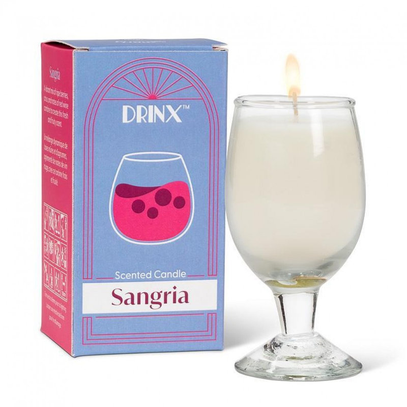 Bougie de cocktail Sangria