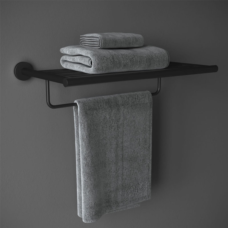 Radferd 55 cm L Towel Stand, Matte Black