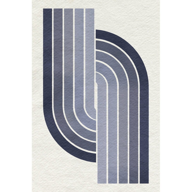 «Isometria II» par Victoria Barnes, reproduction faite à la machine, H 12 po x l 8 po, Non, Toile tendue
