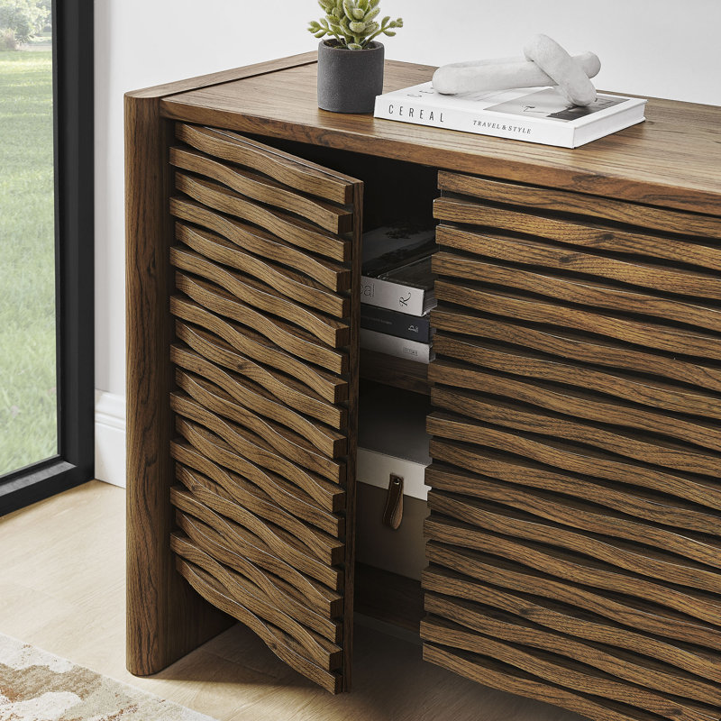 Emric Wave Accent Cabinet