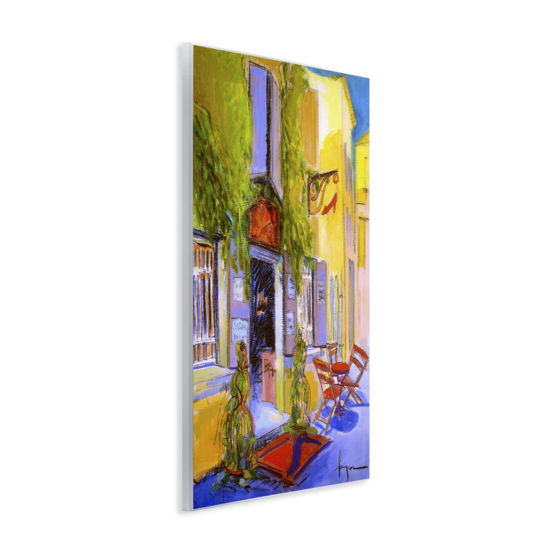 Art traditionnel sur plaque par David Drost, H 15 po x l 10 po