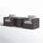 Biles 3-Piece Rattan Sectional Seating Group with Cushions-1656679123