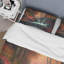 Waterfall In Fall Forest I - Ensemble de housse de couette Mountains - Microfibre de polyester-1418601332