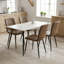 Whalen Marble Effect Dining Table