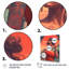 Summer Babe en rouge avec lunettes de soleil - reproduction sur toile-207053484-29680507