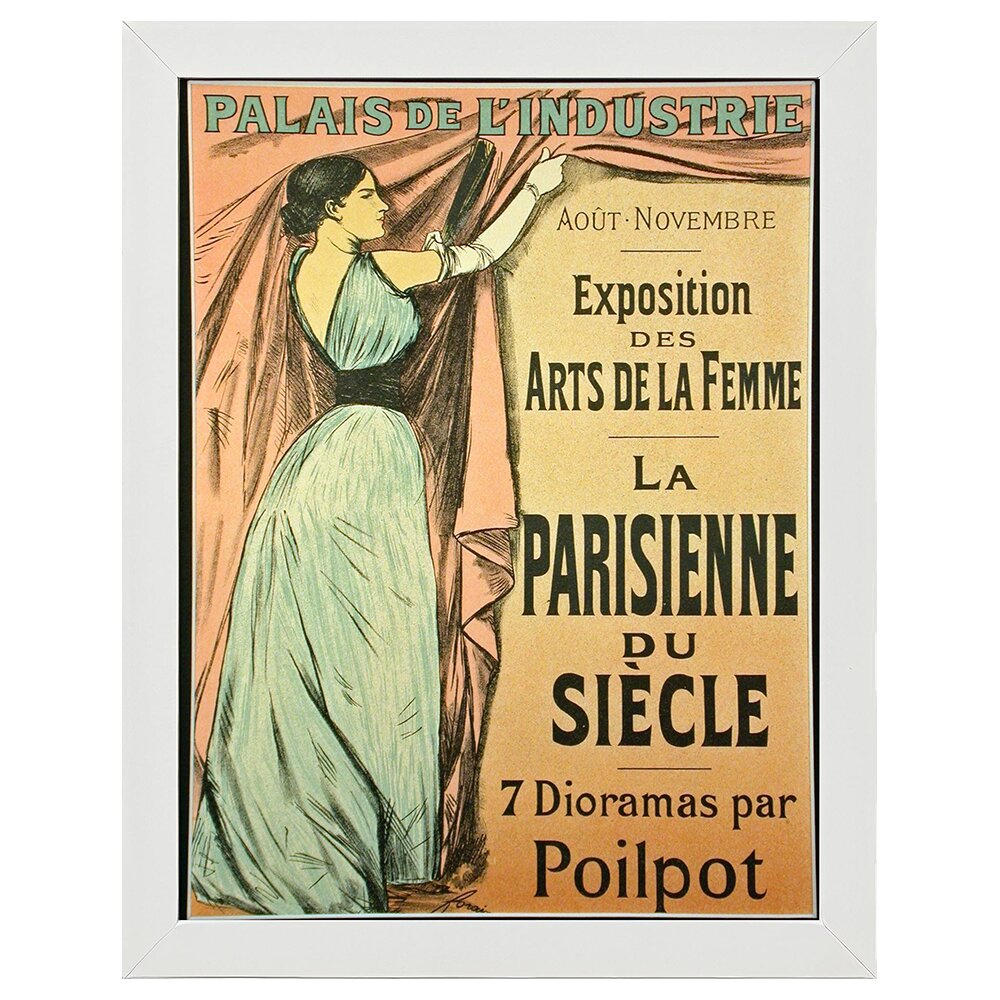 Leinwandbild La Parisienne Du Siècle (Die Pariserin des Jahrhunderts)