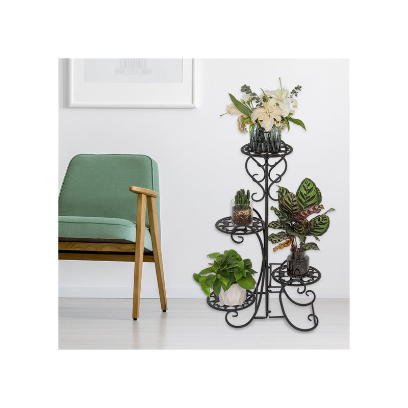 Support à plantes rond à plusieurs niveaux Hottinger