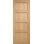 Shaker 4P Prefinished Oak Internal Door