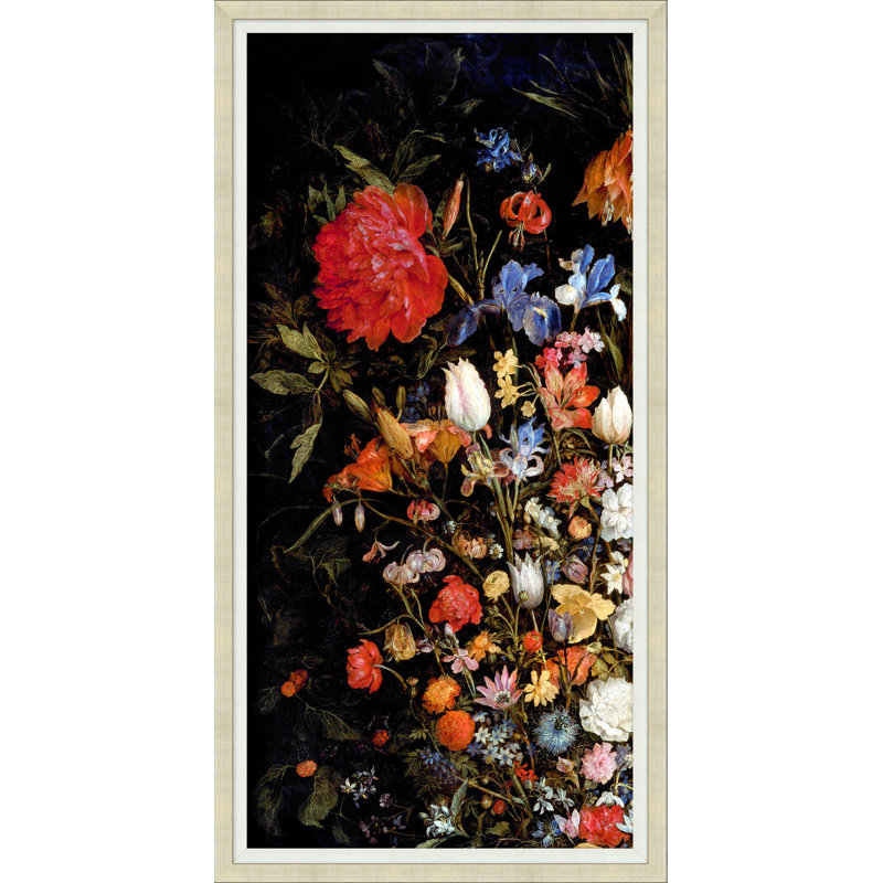Bouquet Diptyque A - Peinture encadrée