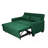 Extra-Large 61-Inch 2-In-1 Fabric Sofa Bed, Double Sofa With Storage Bag, Reinforced Iron Frame, Adjustable Backrest And Cushions, Suitable For Bedrooms, Living Rooms And Outdoor Areas.-1166069601