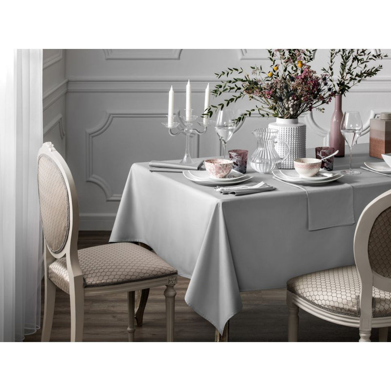 Alif Dining Linen Set, Gray