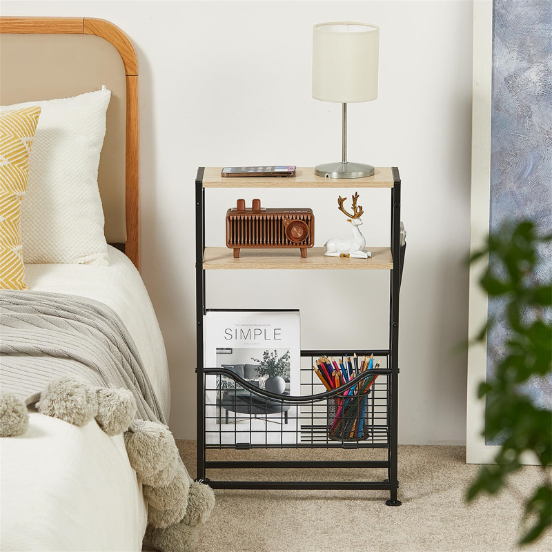 End Table, Beige