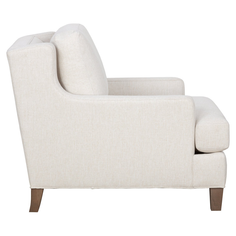 Auburn Lounge Chair, Walnut, 9906 Arctic