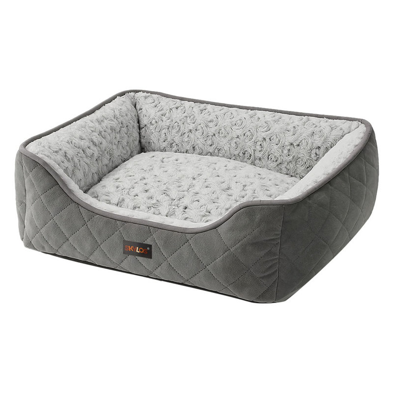 Orthopedic Polyester Pet Bed, 23cm H x 61cm W x 76cm D