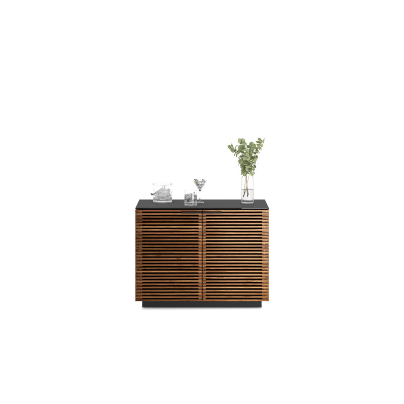 Corridor Accent Cabinet, Natural/Walnut