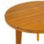 Table d'appoint ronde en acacia