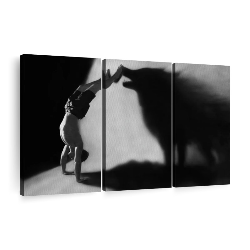 " Workout ", 50" H x 32" W