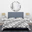 Ensemble de housse de couette monochrome III Mid-Century-40702191