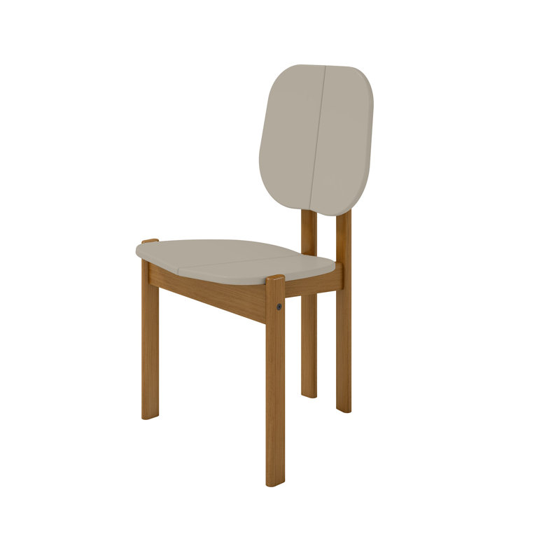 Jernya Side Chair, Beige, 2
