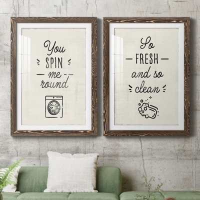 " Laundry Room III " 2 - Pieces