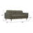 Bove 83" Genuine Leather Flared Arm Sofa-1411022797