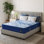 Matelas hybride mi-ferme de 30 cm (12 po) infusé de gel pour un sommeil frais, un soutien des bords et un soulagement de la pression