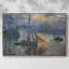 «Sunrise At Sea», reproduction d'art encadrée sur toile par Claude Monet-92523946-92523949