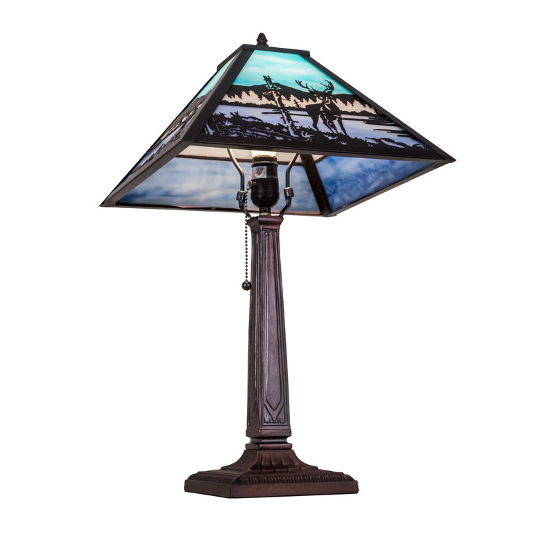 Rustic Lodge Table Lamp