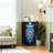 4 Drawer Dresser for Bedroom, Narrow Chest of Drawers, Wooden Top and Study Iron Frame 18"x37.5"-(WxH)