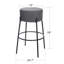 Tabouret Soloist - Coussin rembourré Boucle-100015331-100015328