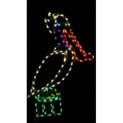 Pelican Nautical Holiday Lighted Display