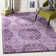 Mclean Hand Tufted Wool Purple Rug