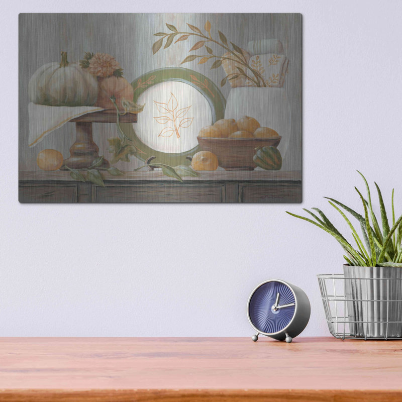 Luxe Art «A Harvest Kitchen» par Pam Britton, «A Harvest Kitchen» par Pam Britton, H 12 po x l 16 po