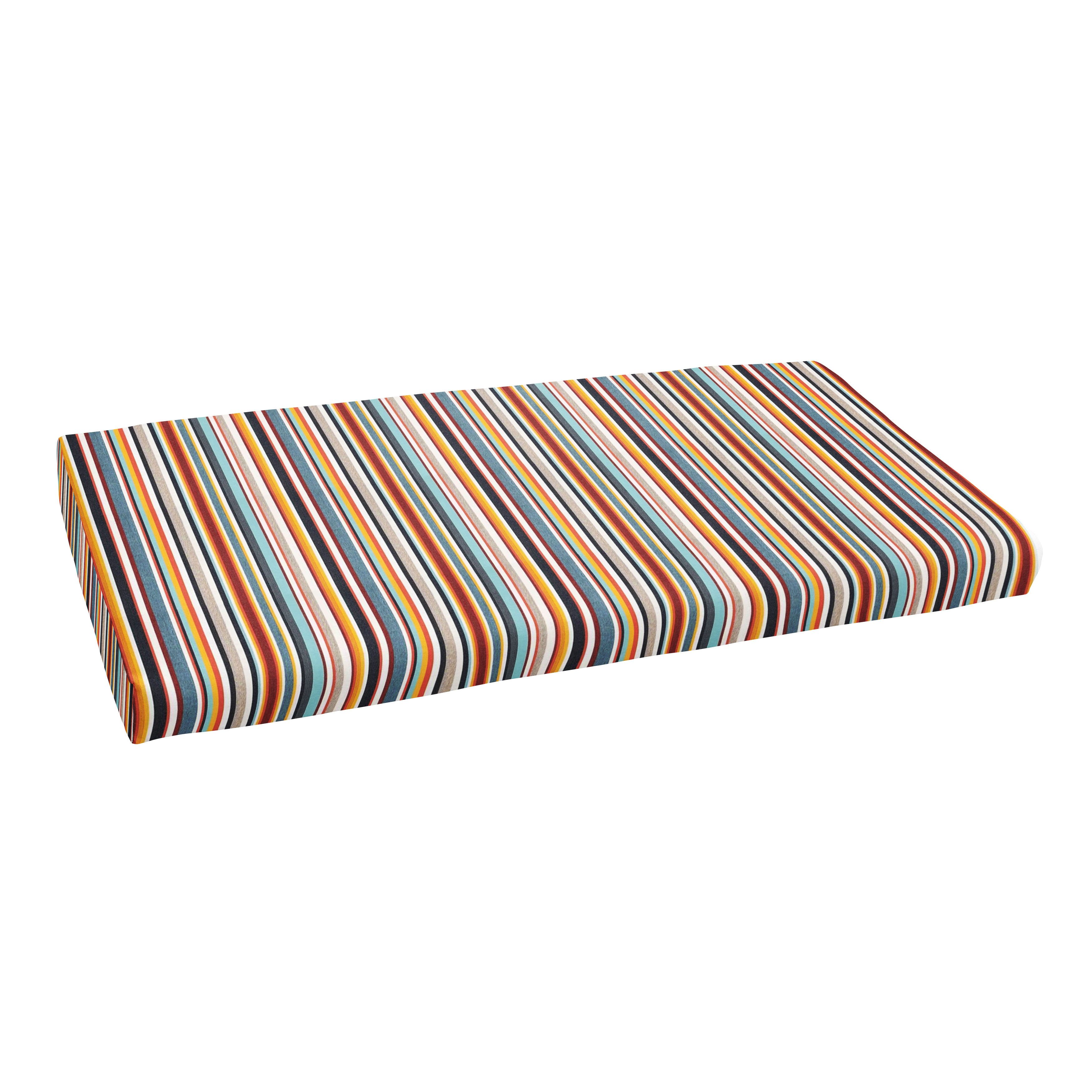 Sunbrella Solid fabric 20 in. Square seat pad with 17 options (2