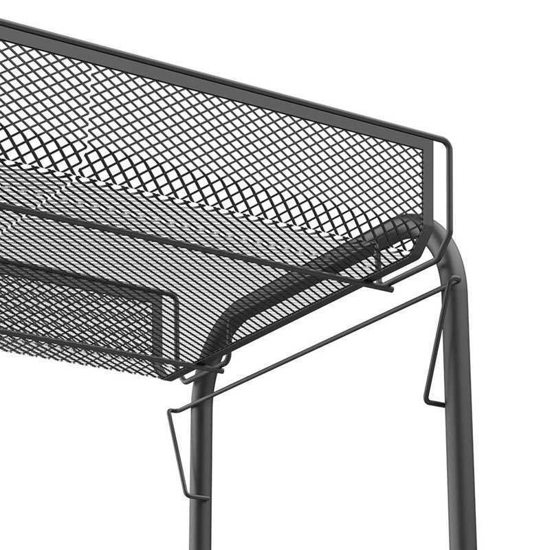 Hirschman Metal Bar Cart