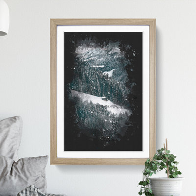 Winter Forest Vol.10 Paint Splash - Picture Frame Graphic Art