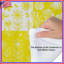 Édredon jaune à motif floral-127458719